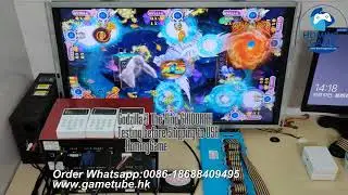 Ocean king 3 Plus Godzilla 3 King Ghidorah Fishing Game motherboard kits testing before DHL to USA