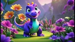 Learn Colors with Friendly Dinosaurs | Nursery Rhyme Song for Kids