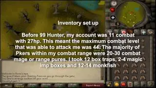 1-99 Hunter In 136 Hours - Skill Guide With A Difference - OSRS