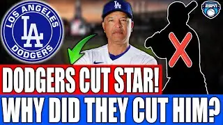 🚨 MLB BOMBSHELL! DODGERS CUT STAR PLAYER &mdash; FANS STUNNED BY SHOCK ROSTER MOVE! 🔥