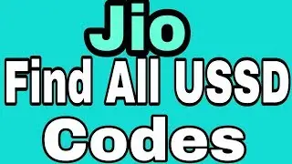 How To Find All USSD Codes In Jio