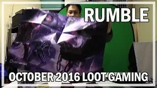 LootCrate Gaming RUMBLE Unboxing w/ Jonlaw98 (October 2016)