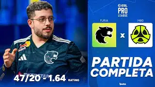FURIA vs M80 - PARTIDA COMPLETA COM GAULES - ESL PRO LEAGUE