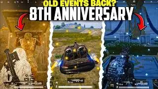 PUBG MOBILE LATEST UI 4.3 UPDATE🔥| NEW M1 GARAND GUN☠️| 8TH ANNIVERSARY (BETA)