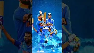 Top 10 Highest Team Scores In ODI Cricket #shorts