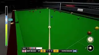 Top class snooker play