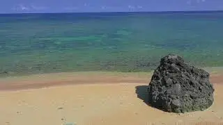 HAVE A JAPANESE BEACH TO YOURSELF!!!  Uganzaki Beach at Sakieda （崎枝ビーチ。石垣島）