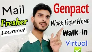 Genpact Hiring 2025 🥳 | Work From Home | Genpact Company | The Ravi Vlogs 