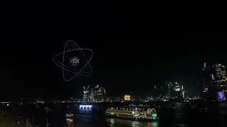 Bluewaters Drone show #dubai #bluewater 