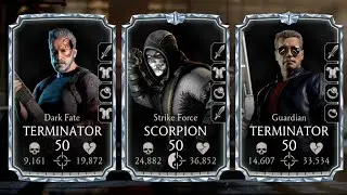 MK Mobile - Amazing Terminator Team With Strike Force Scorpion!