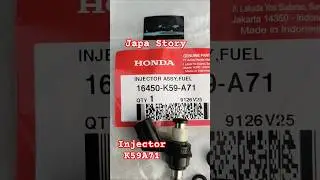 Injector  16450K59A71bisa digunakan oleh motor:ADV 150 (2019 - 2022)Vario 150 eSP K59J (2018 - 2022)