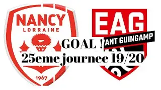 Nancy - Guingamp [0-(1)] GOAL 56' (Ronny Rodelin) 25&egrave;me journ&eacute;e 2019/20