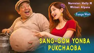 Sang-gom Yonba Pukchaoba || Phunga Wari Manipuri || Helly Maisnam🎤 || Alpana ✍️