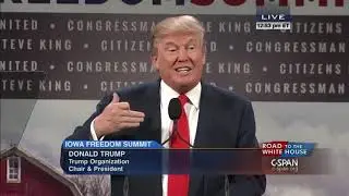 Iowa Freedom Summit, Donald Trump