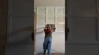 Посмотрите, как я преображаю эту главную спальню #сделайсам #акцентнаястена #улучшениедома