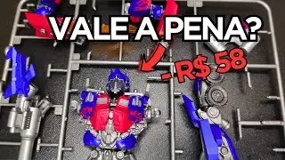 Paguei R$58 nesse Optimus Prime Blokees… me arrependi? Review e Unboxing