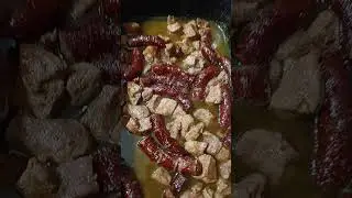 tochitura moldoveneasca &icirc;n sos de vin alb #cooking #homecookingchannel