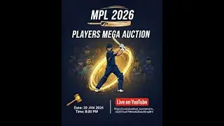 MARATHA SHAKTI PREMIER LEAGUE MEGA AUCTION 2026