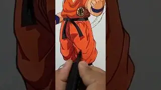 using alcohol markers for the first time #unboxing #review #anime #drawing #art #shorts