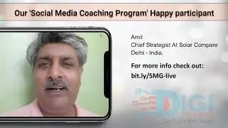 Social Media Coaching Program | Client review | Digital Marketing Agency