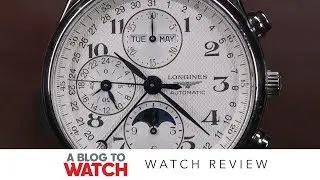 Longines Master Collection Chronograph With Moonphase Watch Review | aBlogtoWatch