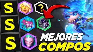 ✅ 7 MEJORES COMPOSICIONES FACILES de TFT SET 14 parche 14.2