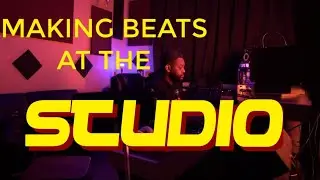 MAKING BEATS AT THE STUDIO #vlog #beatmaking