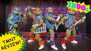 NECA TMNT Musical Mutagen Tour Unboxing & Review (SDCC 2020)