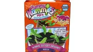 Yummy Nummies Mini Kitchen Magic -  Worms In Dirt Dessert Maker