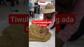 tiwul lampung hadir di taiwan #tiwul #food #taiwan