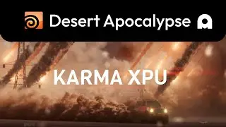 Desert Apocalypse - Houdini | Axiom | Karma XPU | Solaris - Personal Project