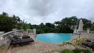 ASMR Tropical Rainstorm in Saint James, Barbados, West Indies 🇧🇧🌧️⛈️