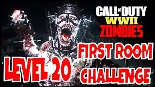 WW2 ZOMBIES THE FINAL REICH FIRST ROOM CHALLENGE ROUND 20 CHALLENGE