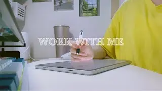 웹툰 작가 WORK WITH ME｜30분 리얼타임/리얼사운드｜같이 콘티 짜고 작업해요
