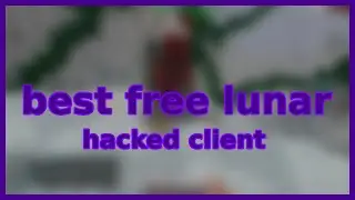 Best free Lunar Ghost Client, ft. Dope 2.0