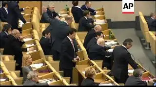 State Duma takes first step to ratifying treaty