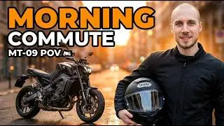 Morning Ride POV | 2025 Yamaha MT-09 w/ LeoVince LV-14 R + DJI Mic 2 Audio