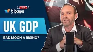 tixee Live: UK Economy contracts in the 2nd Quarter