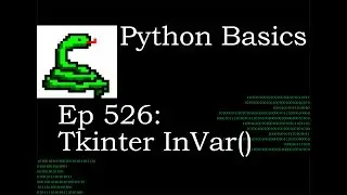 Python Basics Tutorial Tkinter Tk IntVar | Create empty check button