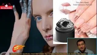 3256805857021059 MEET ACROSS 7ml Clear Non Stick Hand Solid Extension Nail Gel Polish C