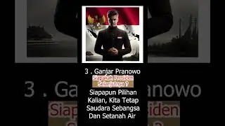 Siapakah Presiden Indonesia Selanjutnya #aniesbaswedan #prabowosubianto #ganjarpranowo #pemilu2024