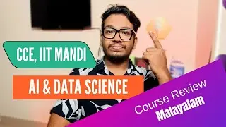 CCE IIT Mandi AI & Data Science Course with Masai x NSDC | Course Review Malayalam