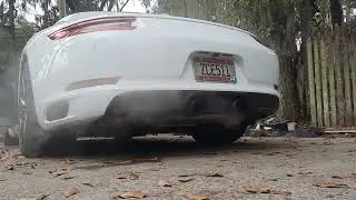 Porsche 911 T 2019 года, механическая коробка передач, холодный запуск 🥶