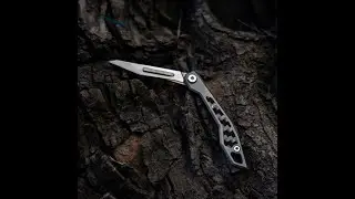 Tiny but Mighty! | The Wasparmor Blade - Titanium Micro Folding Scalpel Knife by Edctitan