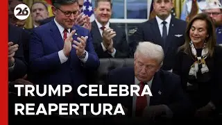 🏛️ SHUTDOWN | Trump celebra como una 
