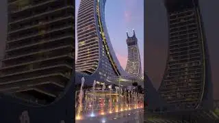 Lusail Tower - Half Moon - Luxury Hotel #qatar #lusail  #moon #hotel #luxury #india #beauty#fun