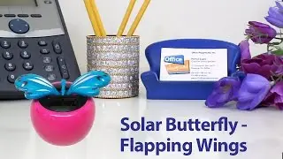 Solar Butterfly - Flapping Wings