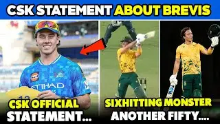 Dewald Brevis Signing Rumour Clarified by CSK‼️ Brevis on Sixhitting mode against Aussies🔥