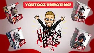 Helluva Boss Millie and Moxxie Youtooz Unboxing (w/ Blitzo and Loona)