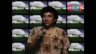 Ronery canta seus sucessos no Programa Janete Silva 1999.